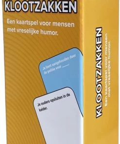 Klootzakken - Nederlands Kaartspel - Partyspel - Familiespel - Gezelschapsspel