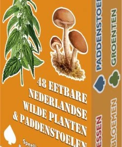 Buiten-Speelkaarten Wilderniskaarten - Eetbare Wilde Flora