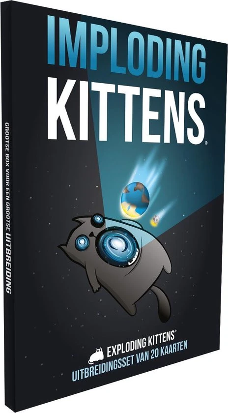Exploding Kittens Imploding Kittens Uitbreiding - Nederlandstalig Kaartspel 3 Exploding Kittens Imploding Kittens Uitbreiding - Nederlandstalig Kaartspel