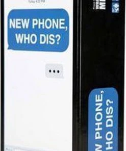 Bookspeed New Phone, Who Dis 100% Offline Text Message Party Game! Van De Makers Van ‘What Do You Meme ’ -Spellen Kast 478x840
