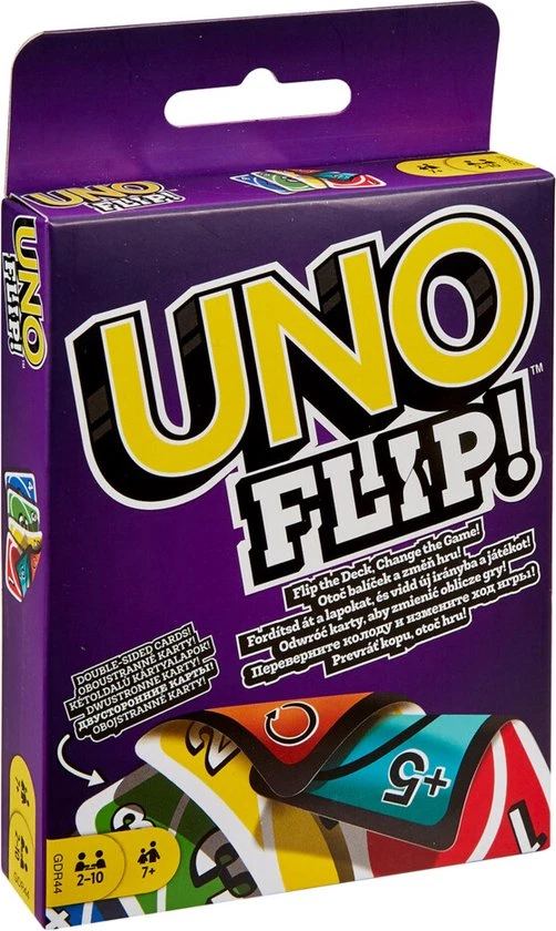 UNO Flip - Mattel Games - Kaartspel 3 UNO Flip - Mattel Games - Kaartspel