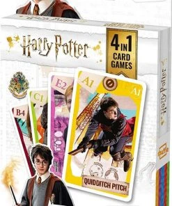 Shuffle Kaartspel 4-in-1 Harry Potter Karton 32-delig -Spellen Kast 511x840 2