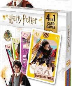 Shuffle Kaartspel 4-in-1 Harry Potter Karton 32-delig -Spellen Kast 512x840 1