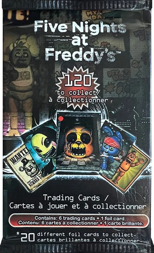 Just Toys Intl. Just Toys Five Nights At Freddy's Trading Cards Booster NIEUW 3 Just Toys Intl. Just Toys Five Nights At Freddy's Trading Cards Booster NIEUW