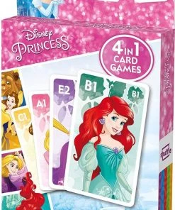 Shuffle Kaartspel 4-in-1 Disney Princess Karton 32-delig