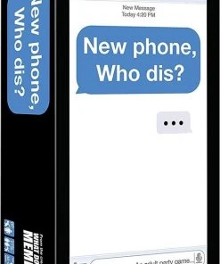 Bookspeed New Phone, Who Dis 100% Offline Text Message Party Game! Van De Makers Van ‘What Do You Meme ’ -Spellen Kast 525x840 2