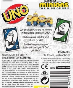 UNO Minions 2 - Mattel Games - Kaartspel -Spellen Kast 539x840 1