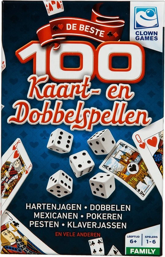 Clown Games 100 Kaart&Dobbel Spellen 7 Clown Games 100 Kaart&Dobbel Spellen - Afbeelding 5