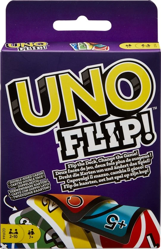 UNO Flip - Mattel Games - Kaartspel 10 UNO Flip - Mattel Games - Kaartspel - Afbeelding 8