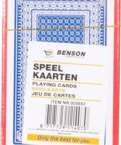 Benson Speelkaarten - Plastic Coating - 8.5 X 5.5 Cm - 54 Delig 15 Benson Speelkaarten - Plastic Coating - 8.5 X 5.5 Cm - 54 Delig -Spellen Kast 546x840 11