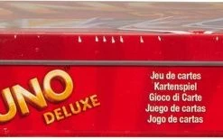 UNO Deluxe - Mattel Games - Kaartspel -Spellen Kast 550x154