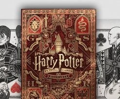 Theory11 Harry Potter Gryffindor Speelkaarten Kaartspel Rood -Spellen Kast 550x204 2