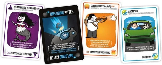 Exploding Kittens Imploding Kittens Uitbreiding - Nederlandstalig Kaartspel 6 Exploding Kittens Imploding Kittens Uitbreiding - Nederlandstalig Kaartspel - Afbeelding 4