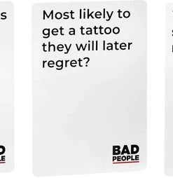 Dyce Games Bad People (Engelstalig) - H T Partyspel Voor Volwassenen - Het Kaartspel Dat Je Beter Niet Kan Spelen 14 Dyce Games Bad People (Engelstalig) - H T Partyspel Voor Volwassenen - Het Kaartspel Dat Je Beter Niet Kan Spelen -Spellen Kast 550x254 3