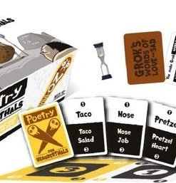 Exploding Kittens Poetry For Neanderthals - Engelstalig Kaartspel -Spellen Kast 550x257 3