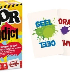 Shuffle - Color Addict - Kaartspel - Familiespel -Spellen Kast 550x266