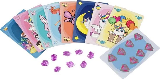 Grafix Unicorn Kwartet - Unicorn Kaartspel - Kwartetspel Kinderen 4 Jaar - Kwartet - Unicorn Speelgoed - Unicorn - Unicorn Spel 6 Grafix Unicorn Kwartet - Unicorn Kaartspel - Kwartetspel Kinderen 4 Jaar - Kwartet - Unicorn Speelgoed - Unicorn - Unicorn Spel - Afbeelding 4