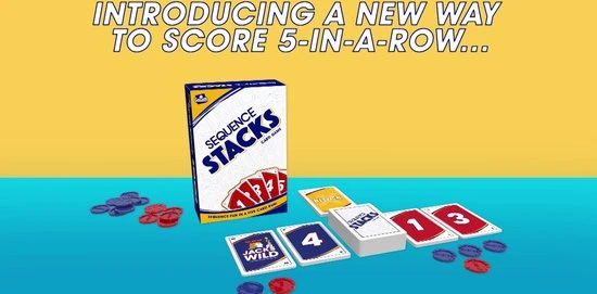 Goliath Sequence Stacks - Kaartspel - Ideaal Reisformaat 4 Goliath Sequence Stacks - Kaartspel - Ideaal Reisformaat - Afbeelding 2