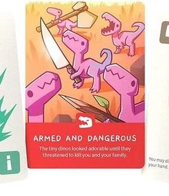 Unstable Games Happy Little Dinosaurs - Kaartspel (Engelstalig) -Spellen Kast 550x286