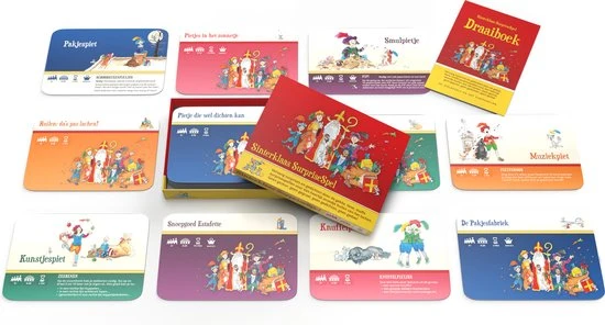 Tucker's Fun Factory Sinterklaas Surprisespel - Pakjesavond Partygame Voor De Hele Familie - 3+ 6 Tucker's Fun Factory Sinterklaas Surprisespel - Pakjesavond Partygame Voor De Hele Familie - 3+ - Afbeelding 4