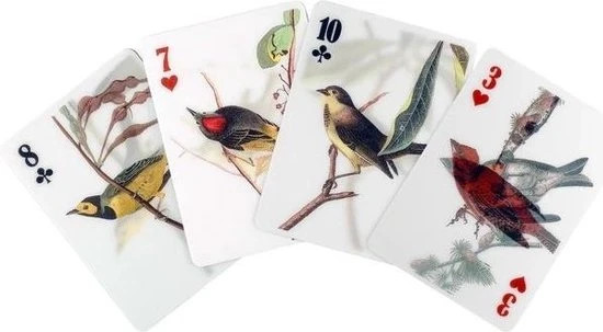 Kikkerland 3D Speelkaarten - Vogels - Kaartspel - Pokerformaat - Vogelplaatjes - Gezelschapsspel - Geschikt Voor Poker, Patience, Bridge, Blackjack, Pesten 9 Kikkerland 3D Speelkaarten - Vogels - Kaartspel - Pokerformaat - Vogelplaatjes - Gezelschapsspel - Geschikt Voor Poker, Patience, Bridge, Blackjack, Pesten - Afbeelding 7