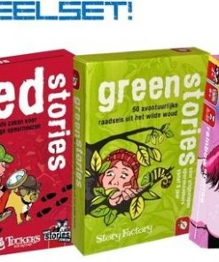 Tucker's Fun Factory Voordeelset Red -, Green - En Rainbow Stories (set Van 3)