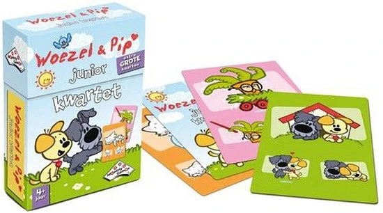 Identity Games Woezel & Pip Junior Kwartet 7 Identity Games Woezel & Pip Junior Kwartet - Afbeelding 5