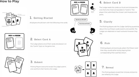 Dyce Games Pick Your Poison (Engelstalig) - Hét Dilemma Partyspel Voor Alle Leeftijden - "What Would You Rather Do " - Kaartspel 10 Dyce Games Pick Your Poison (Engelstalig) - Hét Dilemma Partyspel Voor Alle Leeftijden - "What Would You Rather Do " - Kaartspel - Afbeelding 8