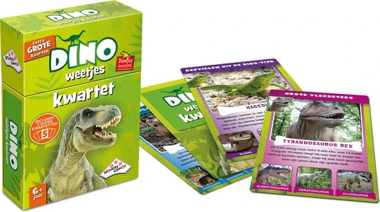 Identity Games Dino Weetjes Kwartet 4 Identity Games Dino Weetjes Kwartet - Afbeelding 2