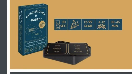 Merkloos Omschrijven & Raden #1 - Pocketformaat Partyspel Geschikt Voor Grote Groepen 4 Merkloos Omschrijven & Raden #1 - Pocketformaat Partyspel Geschikt Voor Grote Groepen - Afbeelding 2