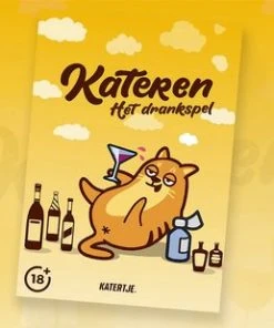KATERTJE KATEREN - Het Drankspel | Drankspellen - Partygame - Partyspel - Kaartspel - Officieel Spel -Spellen Kast 550x309 192