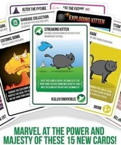 Exploding Kittens Streaking Kittens Uitbreiding - Engelstalig Kaartspel -Spellen Kast 550x311 5
