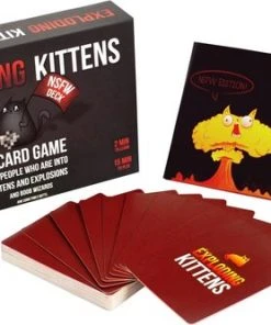 Exploding Kittens NSFW Edition - Engelstalig Kaartspel -Spellen Kast 550x333 3