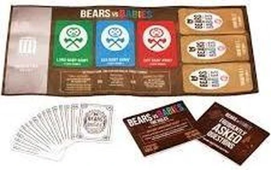 Exploding Kittens Bears Vs Babies - Engelstalig Kaartspel 21 Exploding Kittens Bears Vs Babies - Engelstalig Kaartspel - Afbeelding 19