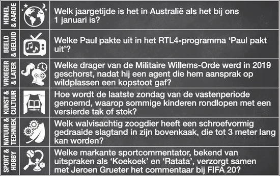 Puzzles & Games Vragen & Antwoorden #9 - Pocketformaat Trivia Quiz En Aanvulset / Uitbreiding 6 Puzzles & Games Vragen & Antwoorden #9 - Pocketformaat Trivia Quiz En Aanvulset / Uitbreiding - Afbeelding 4