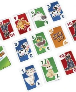 Skip-Bo Junior - Mattel Games - Kaartspel - Kinderspel -Spellen Kast 550x347 2