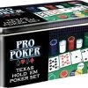 Selecta Spellen Pro Poker Texas Hold Em Set - Kaartspel -Spellen Kast 550x350 6