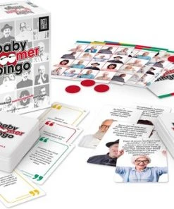 Megableu Baby Boomer Bingo - Bingo Spel - Spelletjes Voor Volwassenen - Kaartspellen -Spellen Kast 550x350 9