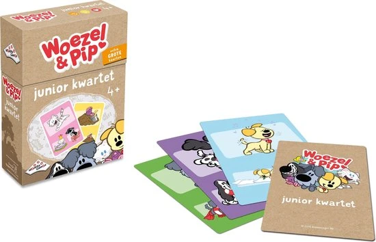 Identity Games Woezel & Pip Junior Kwartet 5 Identity Games Woezel & Pip Junior Kwartet - Afbeelding 3