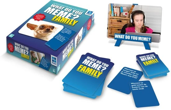 Megableu What Do You Meme Familie Nederlandstalig - Kaartspel - Familiespel - Partyspel Vol Humor! 6 Megableu What Do You Meme Familie Nederlandstalig - Kaartspel - Familiespel - Partyspel Vol Humor! - Afbeelding 4