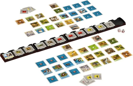 999 Games Catan: Het Duel - Donkere & Gouden Tijden Kaartspel 4 999 Games Catan: Het Duel - Donkere & Gouden Tijden Kaartspel - Afbeelding 2