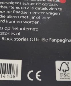 Story Factory Black Stories - Denkspel -Spellen Kast 550x355