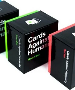 Cards Against Humanity - BLUE BOX + RED BOX + GREEN BOX - The Hottest 3 Expansion Boxes 3 IN 1 -Spellen Kast 550x355 5