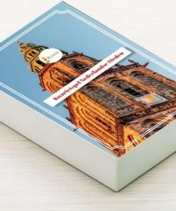 Huurdies Cadeautip! Kwartetspel Nederlandse Steden XL - Kwartetspel Volwassenen - Kwartetspel Kinderen Educatief - 48 Kaarten - 12 Kwartetten - Schoencadeautjes Sinterklaas -Spellen Kast 550x355 7