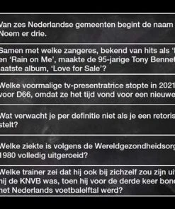 Puzzles & Games Vragen & Antwoorden #13 (330 Vragen !) - Pocketformaat Trivia Quiz En Aanvulset / Uitbreiding - Schoencadeautje Of In Kerstpakket -Spellen Kast 550x358 7