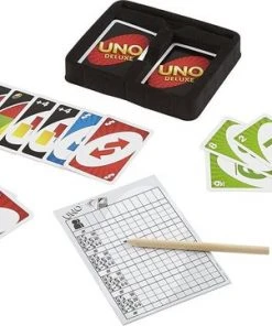 UNO Deluxe - Mattel Games - Kaartspel -Spellen Kast 550x361 1