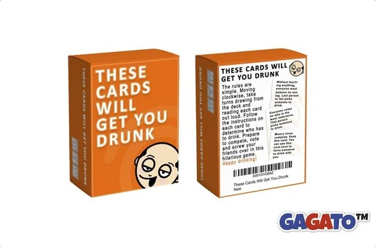 Gagato These Cards Will Get You Drunk - (Deel I) - Kaartspel - Drankspel - Spellen Voor Volwassenen - Set Kaarten 7 Gagato These Cards Will Get You Drunk - (Deel I) - Kaartspel - Drankspel - Spellen Voor Volwassenen - Set Kaarten - Afbeelding 5