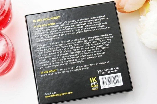 Koelkastpoezie Ik Heb Nog Nooit... Gezelschapsspel - Kaartspel Voor Volwassenen 7 Koelkastpoezie Ik Heb Nog Nooit... Gezelschapsspel - Kaartspel Voor Volwassenen - Afbeelding 5