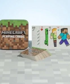 Paladone Minecraft: Speelkaarten Met Opbergdoosje -Spellen Kast 550x366 105