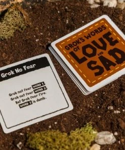 Exploding Kittens Poetry For Neanderthals - Engelstalig Kaartspel -Spellen Kast 550x366 115